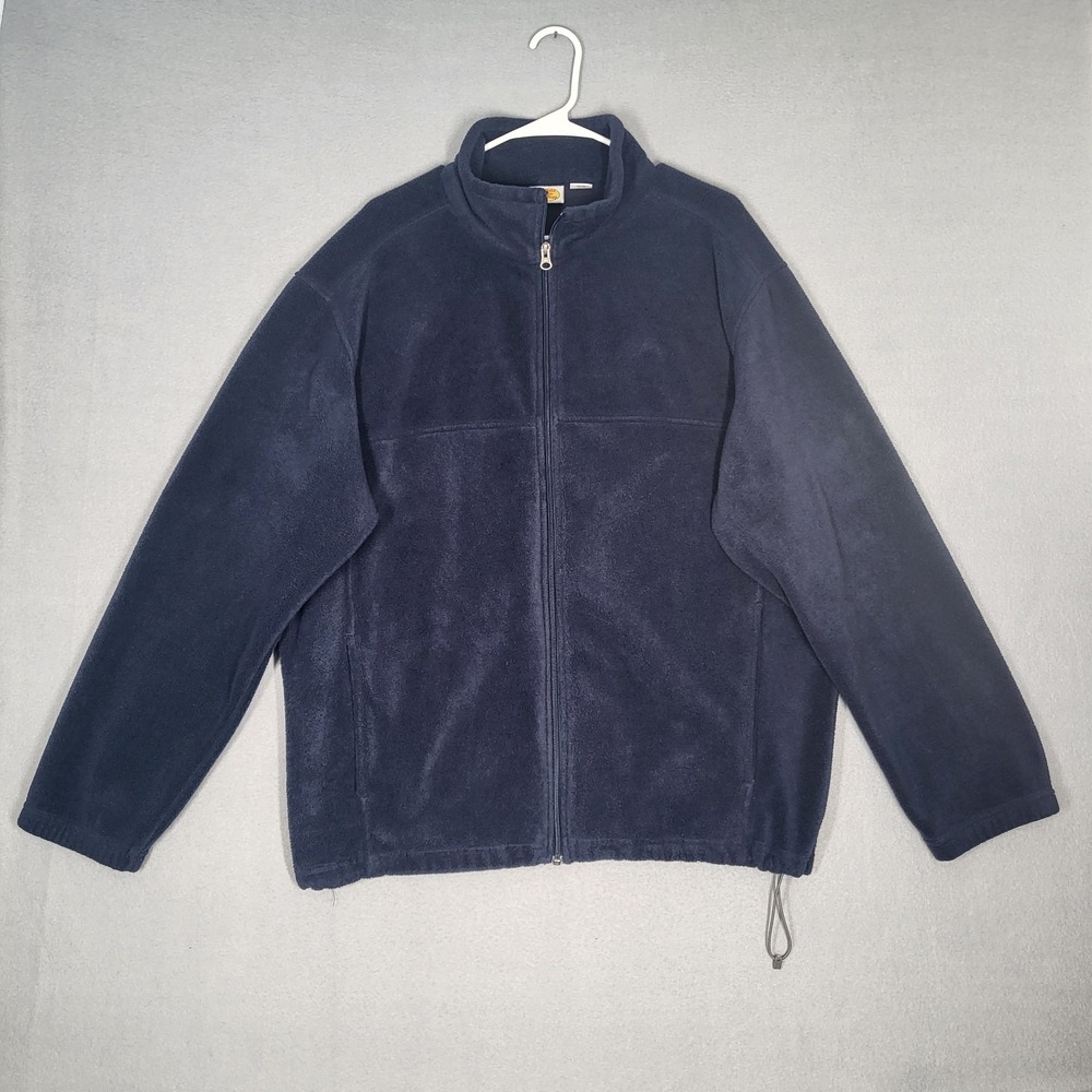 Bass Pro‎ Shops Jacket Men's XL Blue Fleece Outdoor Casual